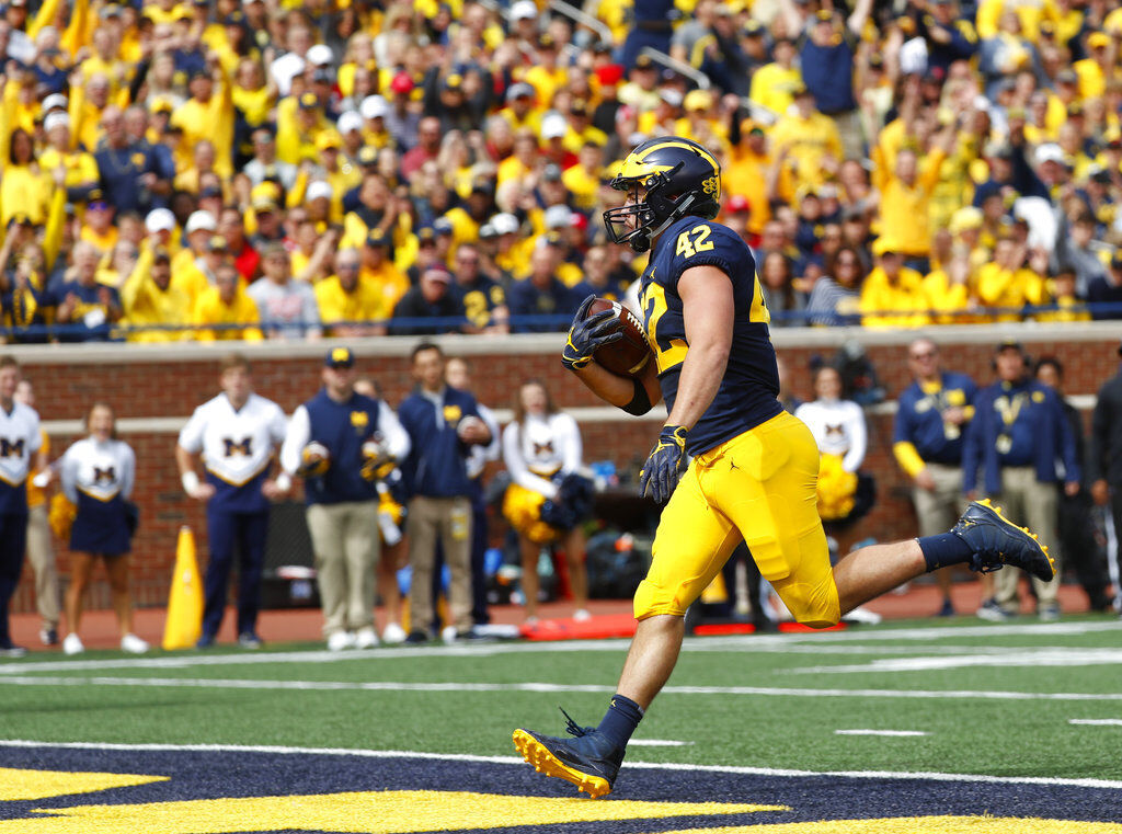 BONUS. Ben Mason (Sr., Michigan, 6-2, 246)